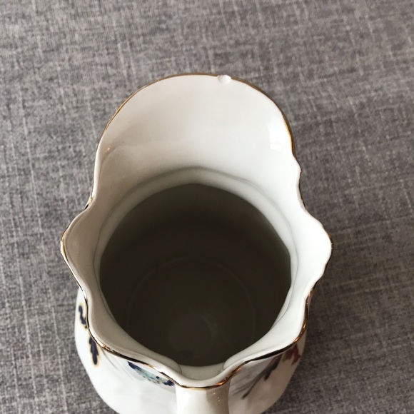 Vintage James Kent Old Foley “Eastern Glory” Pitcher Vase Scalloped Rim - Picture 5 of 8